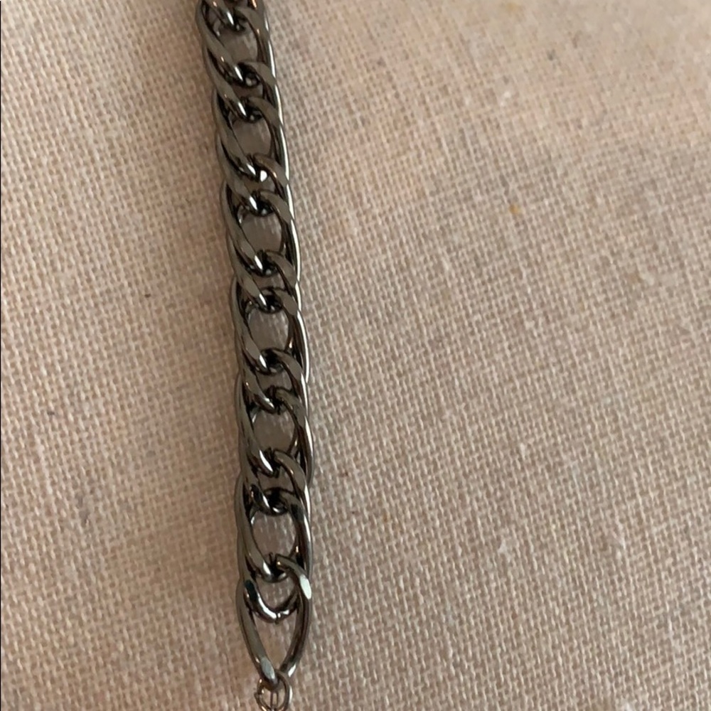 3/$10 NEW double link peach necklace - Picture 3 of 4
